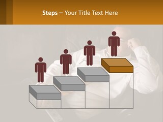 A Man Sitting On A Couch With A Tie On PowerPoint Template