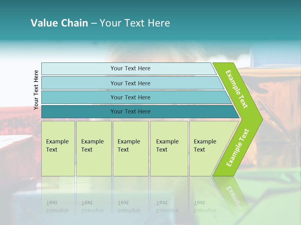 A Little Girl Sitting In Front Of A Pile Of Presents PowerPoint Template