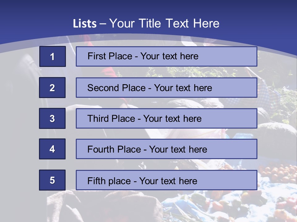 A Group Of People Sitting Around A Table Full Of Vegetables PowerPoint Template