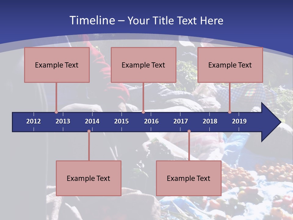 A Group Of People Sitting Around A Table Full Of Vegetables PowerPoint Template