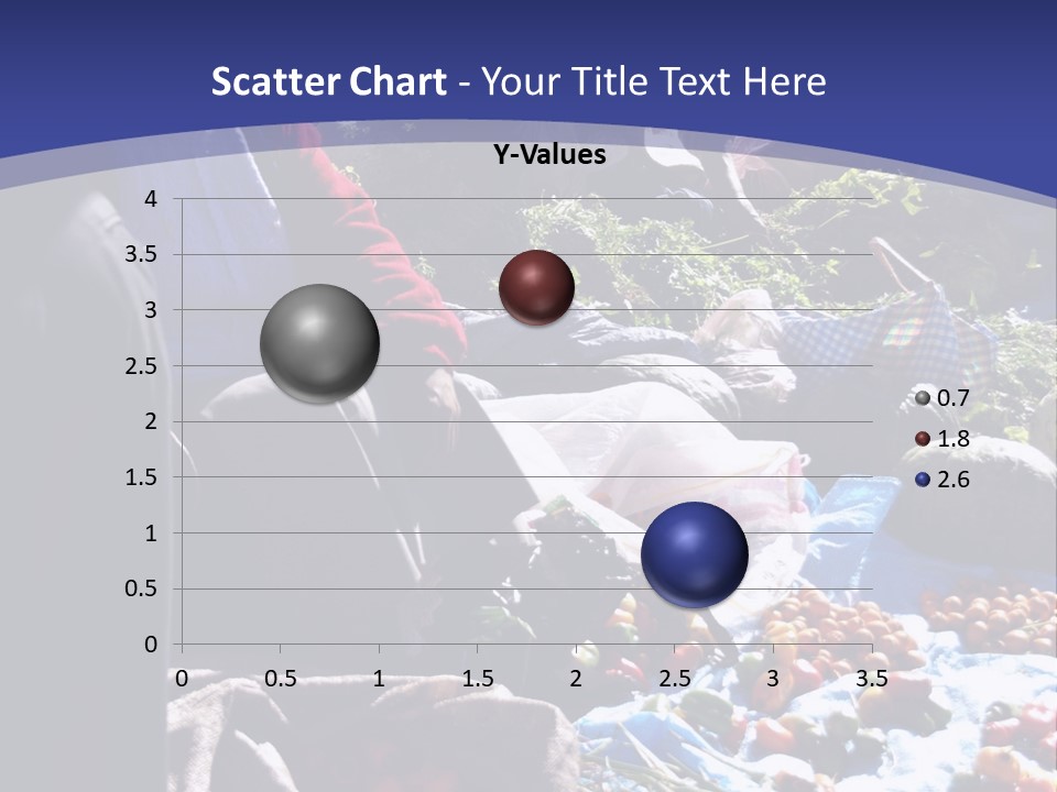 A Group Of People Sitting Around A Table Full Of Vegetables PowerPoint Template