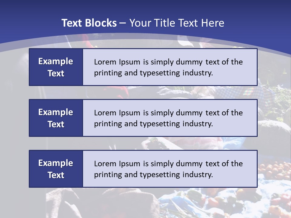 A Group Of People Sitting Around A Table Full Of Vegetables PowerPoint Template
