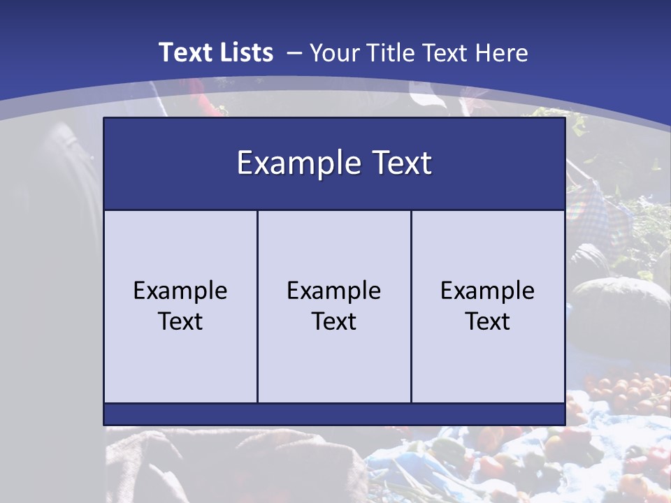 A Group Of People Sitting Around A Table Full Of Vegetables PowerPoint Template