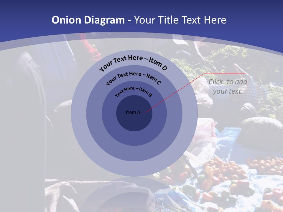 A Group Of People Sitting Around A Table Full Of Vegetables PowerPoint Template