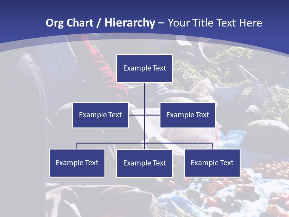 A Group Of People Sitting Around A Table Full Of Vegetables PowerPoint Template