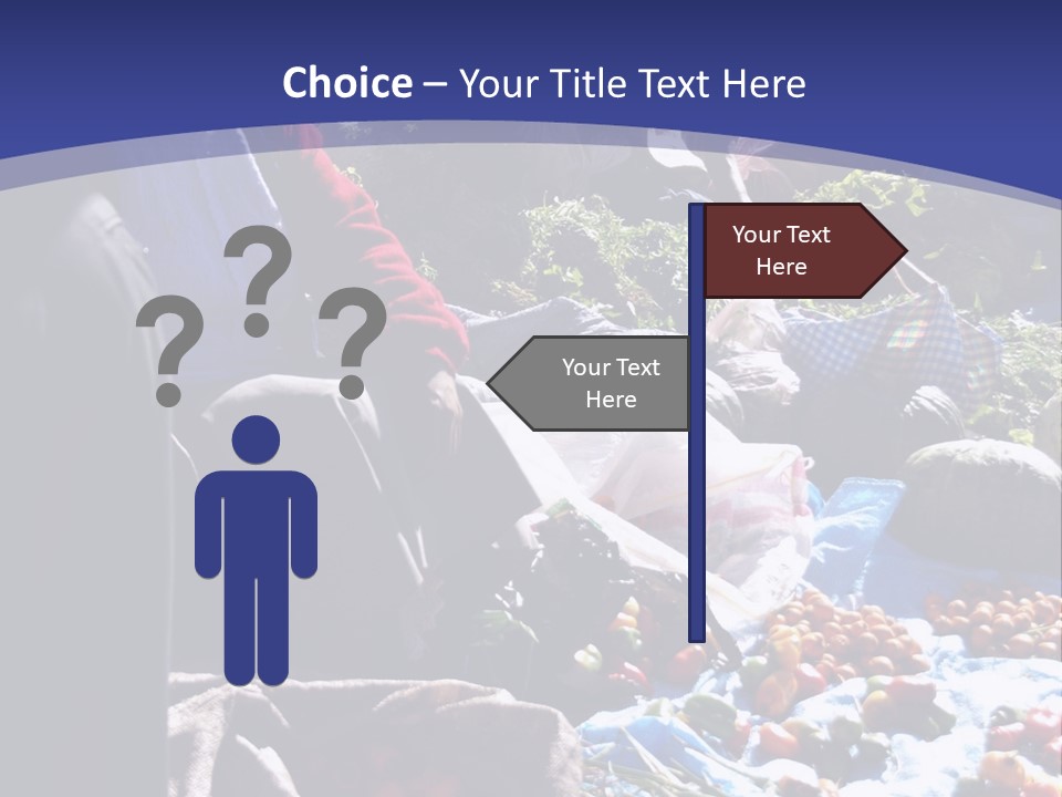 A Group Of People Sitting Around A Table Full Of Vegetables PowerPoint Template