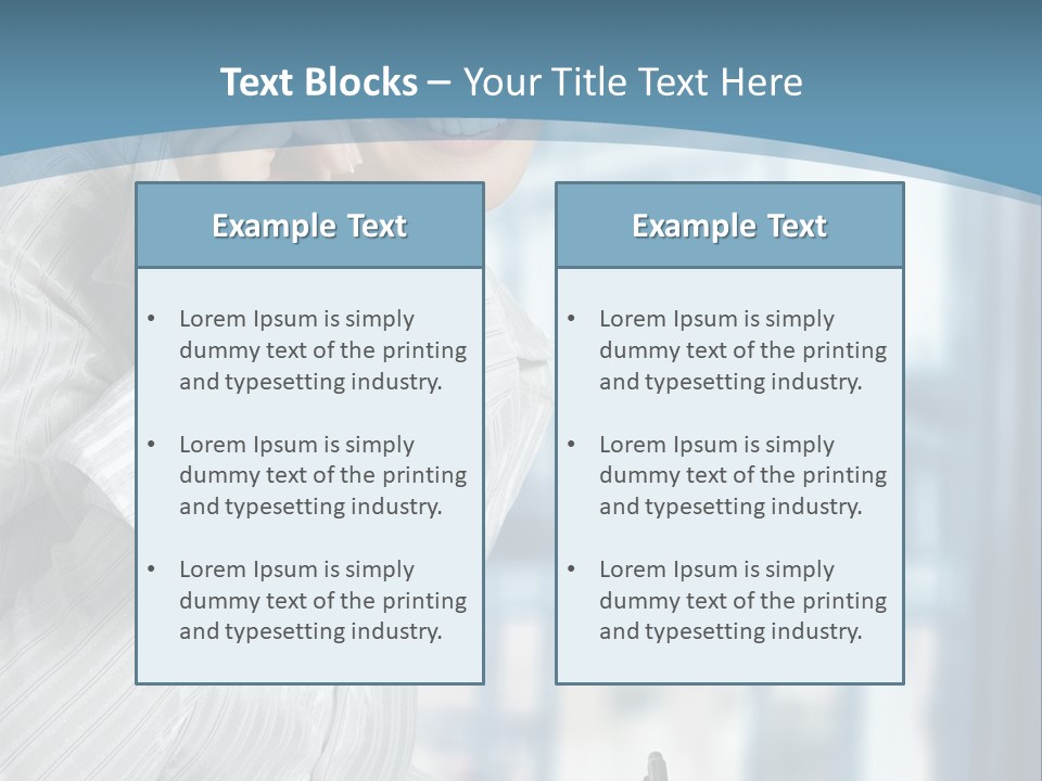 A Woman Sitting At A Desk Writing On A Piece Of Paper PowerPoint Template