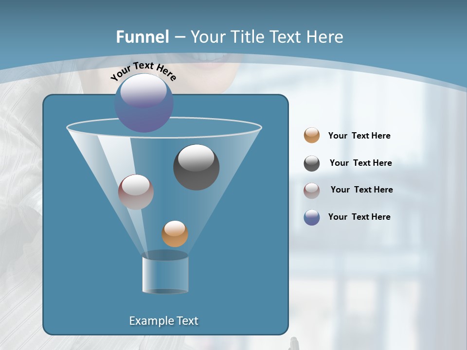 A Woman Sitting At A Desk Writing On A Piece Of Paper PowerPoint Template