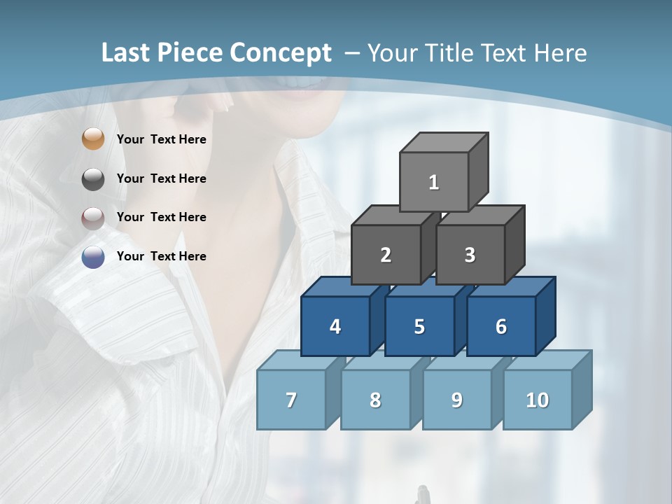 A Woman Sitting At A Desk Writing On A Piece Of Paper PowerPoint Template