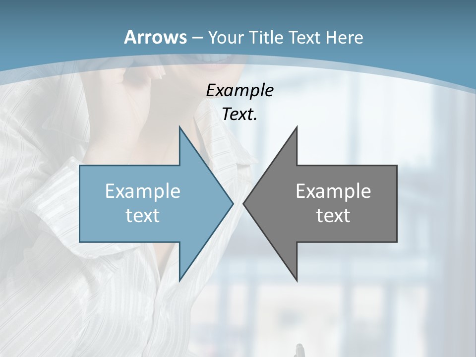 A Woman Sitting At A Desk Writing On A Piece Of Paper PowerPoint Template