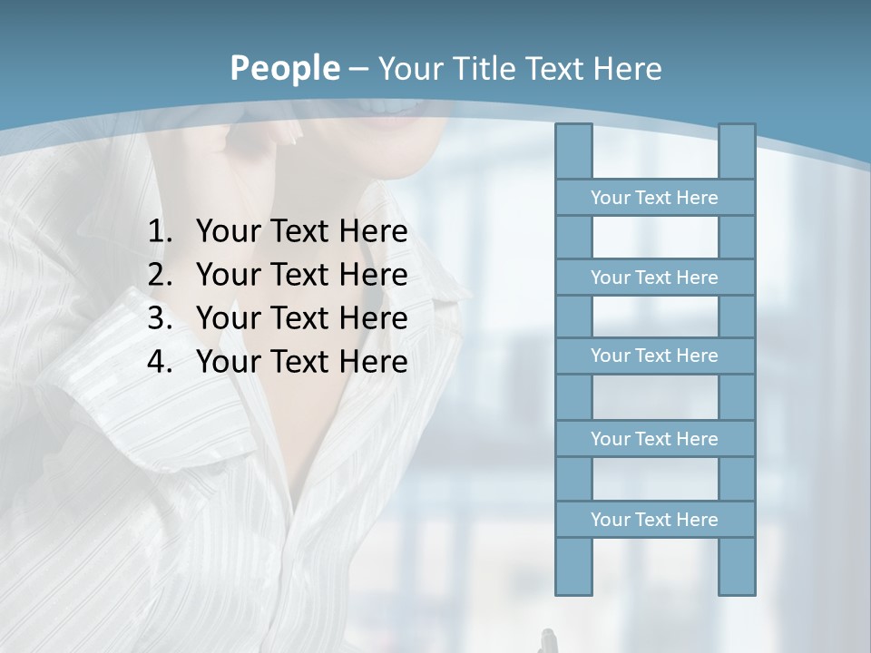 A Woman Sitting At A Desk Writing On A Piece Of Paper PowerPoint Template