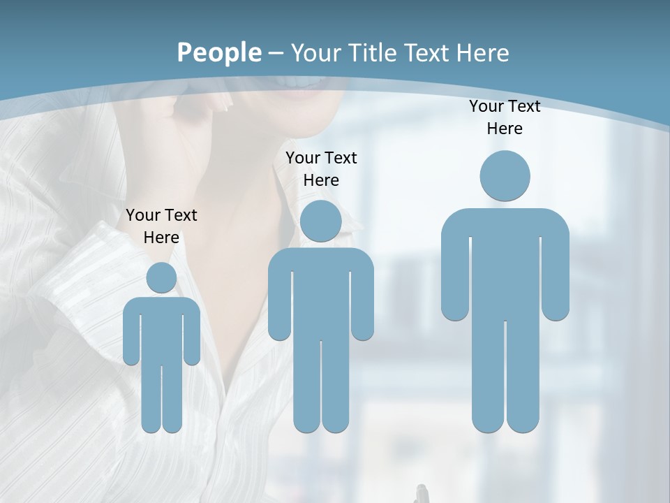 A Woman Sitting At A Desk Writing On A Piece Of Paper PowerPoint Template