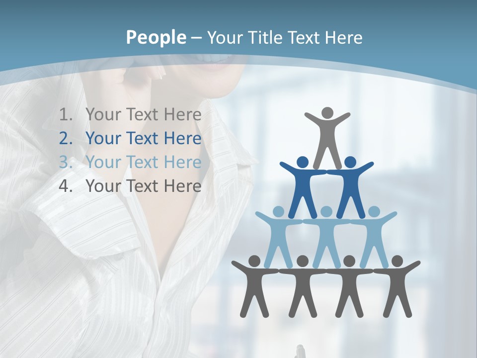 A Woman Sitting At A Desk Writing On A Piece Of Paper PowerPoint Template