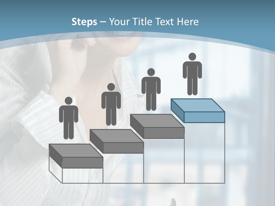 A Woman Sitting At A Desk Writing On A Piece Of Paper PowerPoint Template