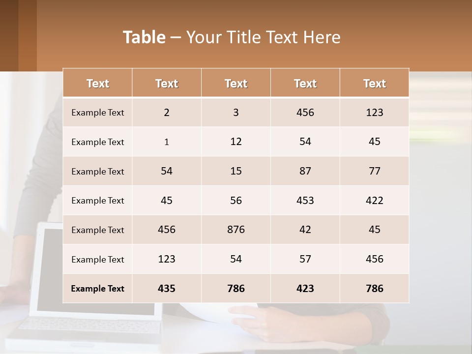 A Man And A Woman Looking At A Laptop Screen PowerPoint Template
