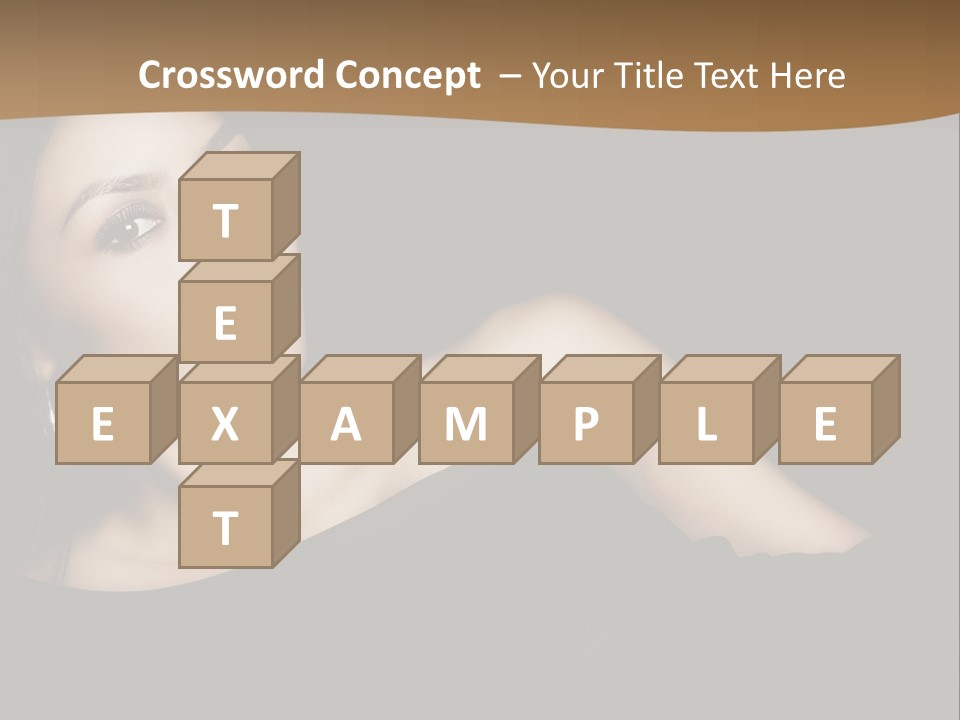 A Woman In A Black Dress Posing For A Picture PowerPoint Template