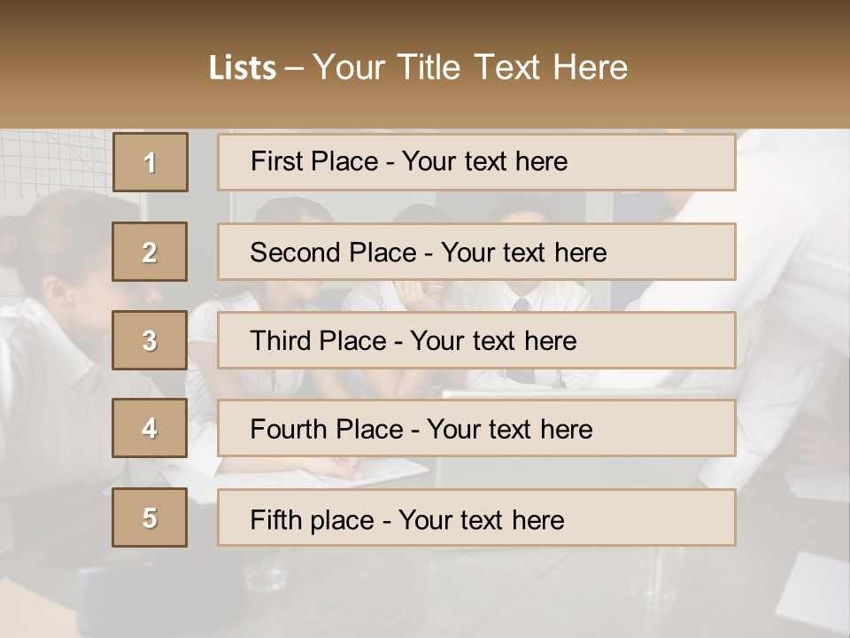 A Group Of People Sitting Around A Laptop Computer PowerPoint Template