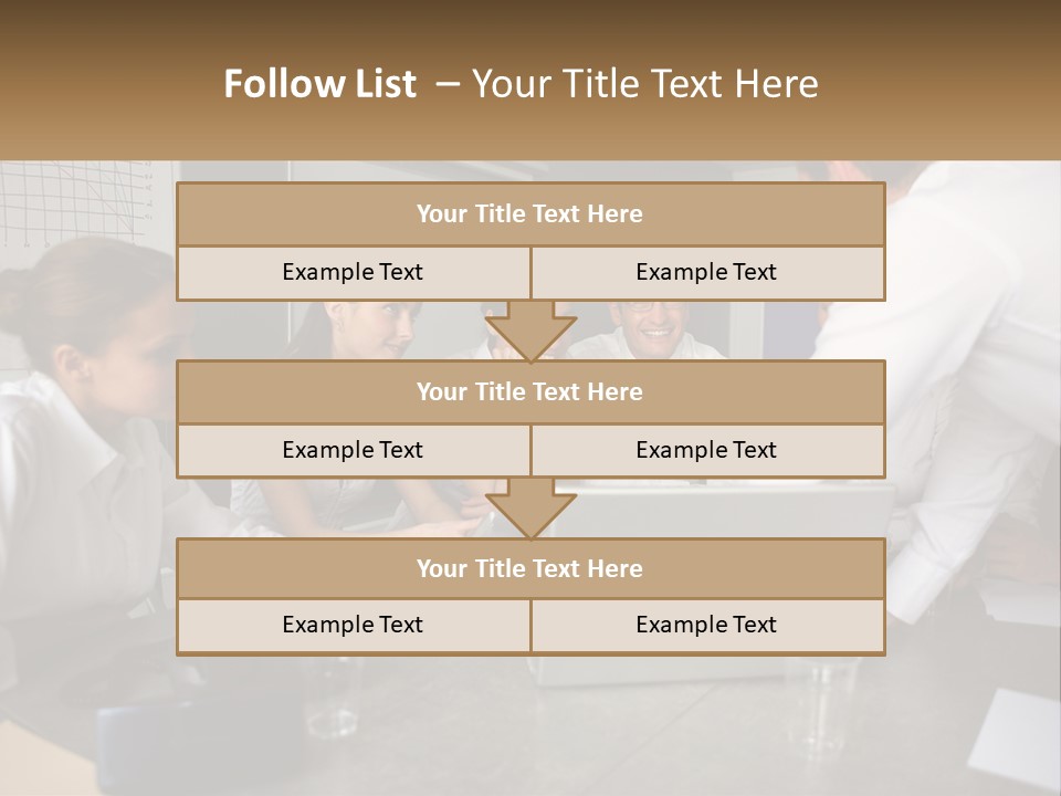 A Group Of People Sitting Around A Laptop Computer PowerPoint Template