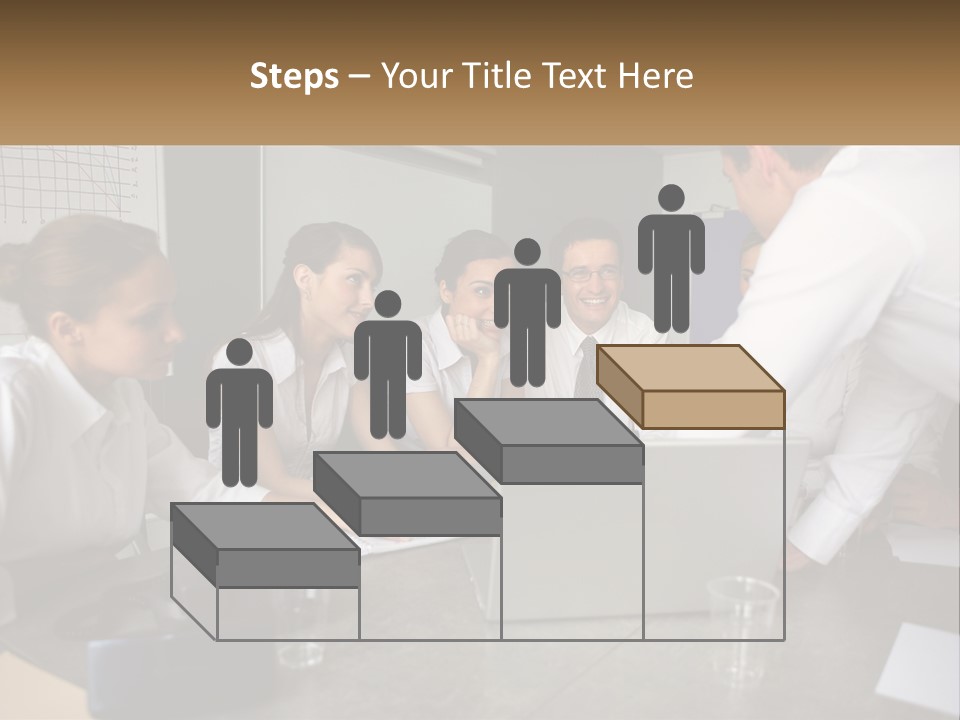 A Group Of People Sitting Around A Laptop Computer PowerPoint Template