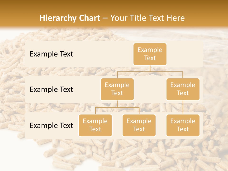 A Bag Full Of Rice On A White Background PowerPoint Template