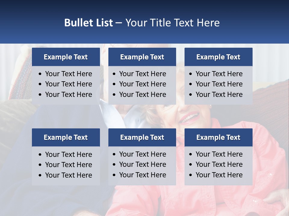 A Man And Woman Sitting On A Couch Together PowerPoint Template