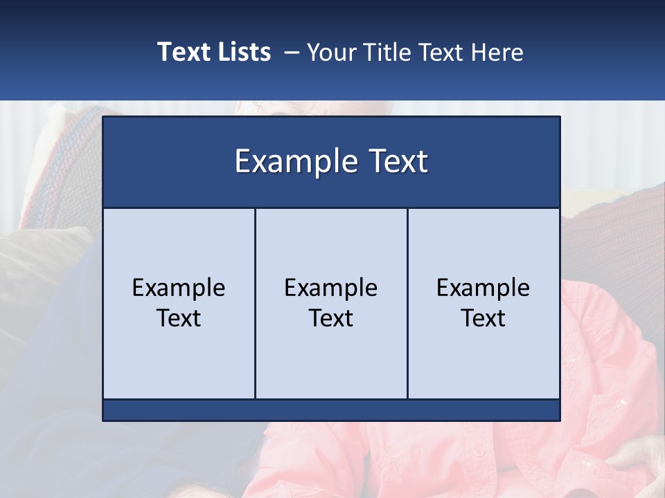 A Man And Woman Sitting On A Couch Together PowerPoint Template