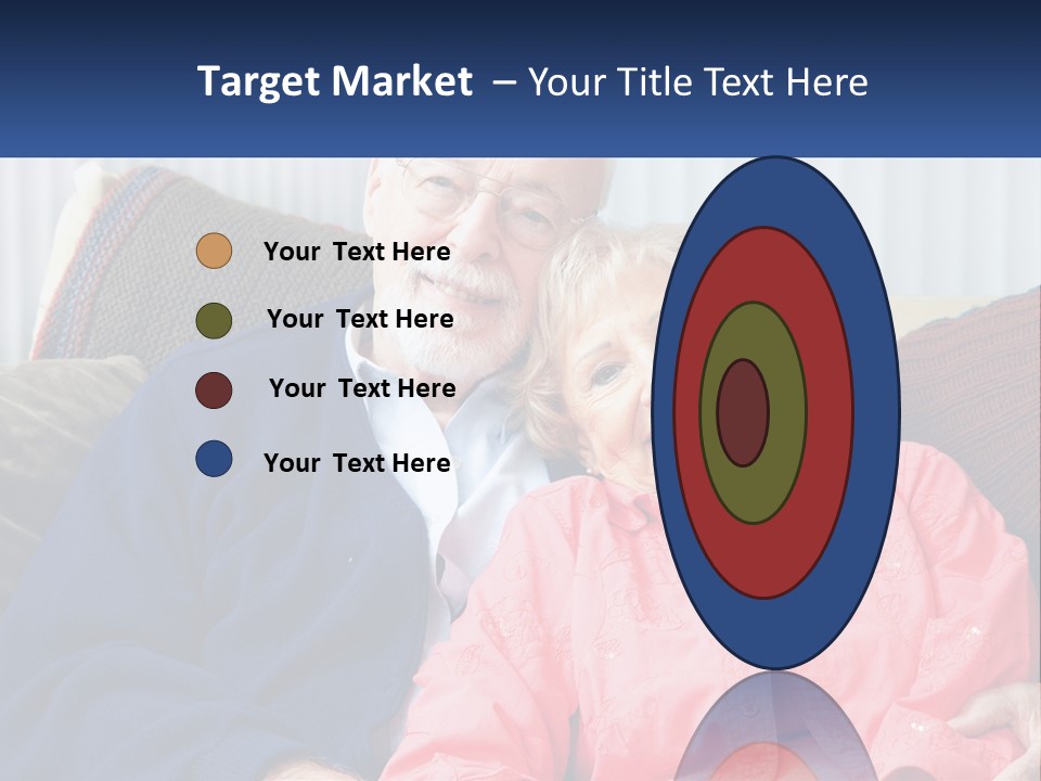 A Man And Woman Sitting On A Couch Together PowerPoint Template