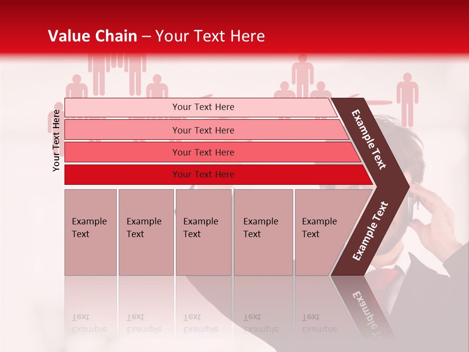 A Man In A Suit Holding A Cell Phone To His Ear PowerPoint Template