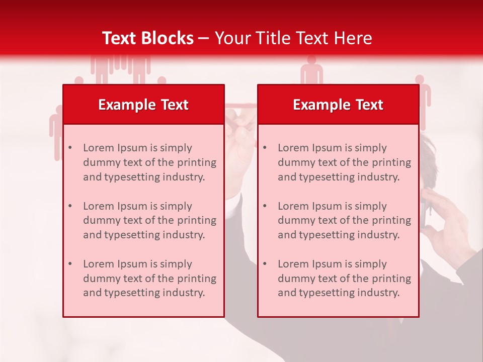 A Man In A Suit Holding A Cell Phone To His Ear PowerPoint Template