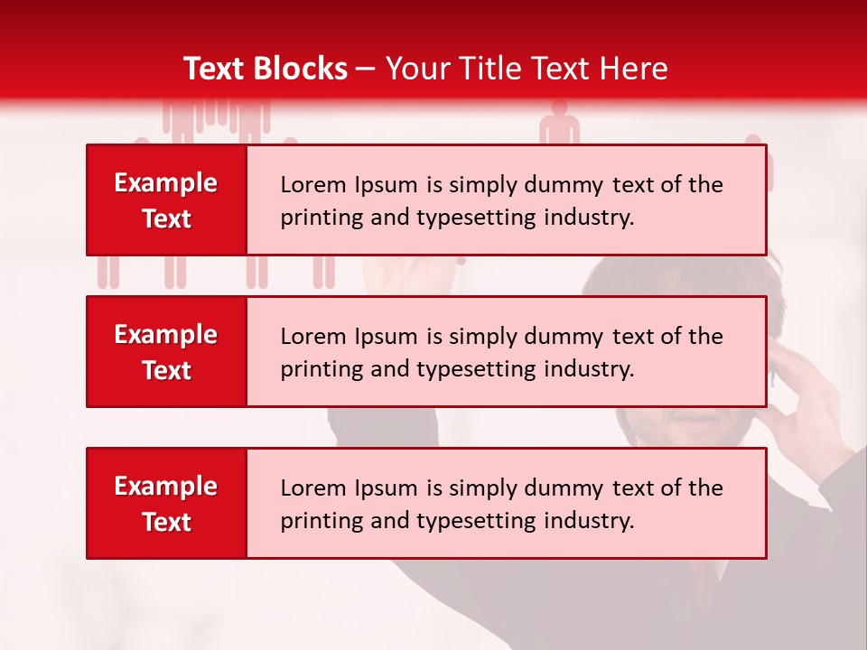 A Man In A Suit Holding A Cell Phone To His Ear PowerPoint Template