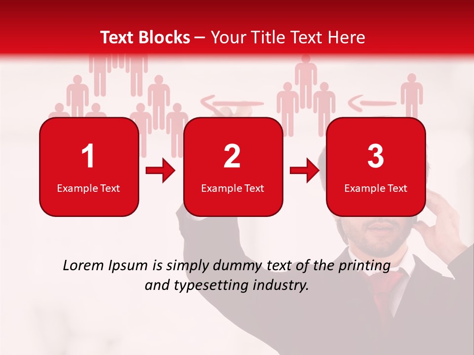 A Man In A Suit Holding A Cell Phone To His Ear PowerPoint Template