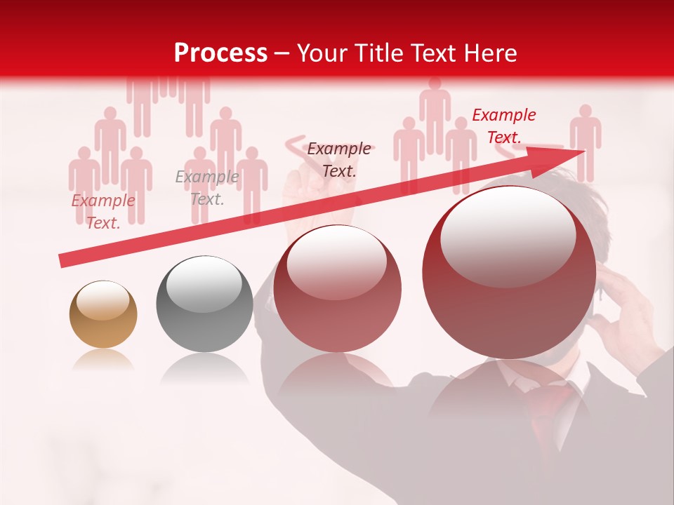 A Man In A Suit Holding A Cell Phone To His Ear PowerPoint Template