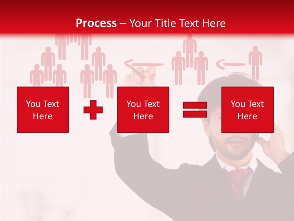 A Man In A Suit Holding A Cell Phone To His Ear PowerPoint Template