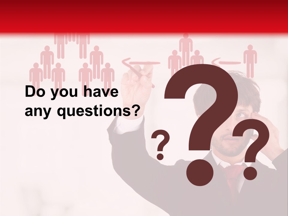 A Man In A Suit Holding A Cell Phone To His Ear PowerPoint Template