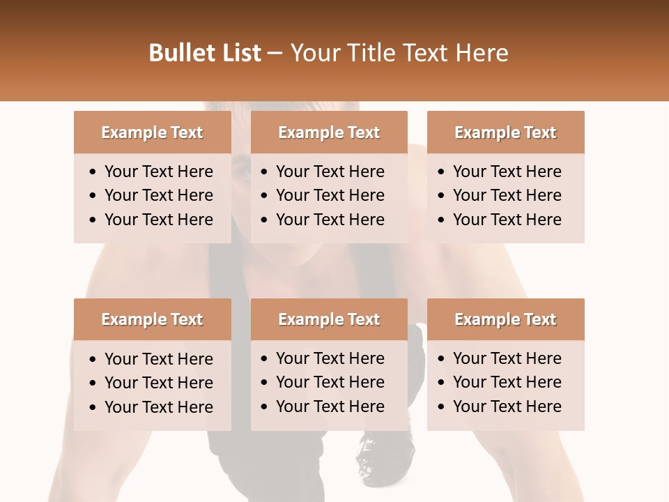 A Man Is Doing A Push Up With His Hands On His Hips PowerPoint Template