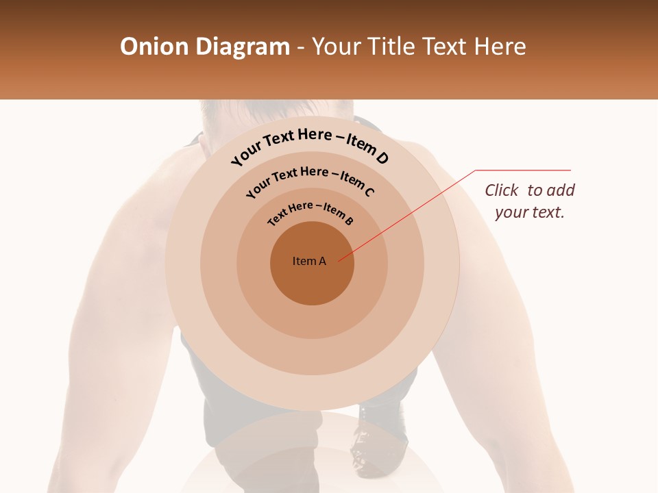 A Man Is Doing A Push Up With His Hands On His Hips PowerPoint Template