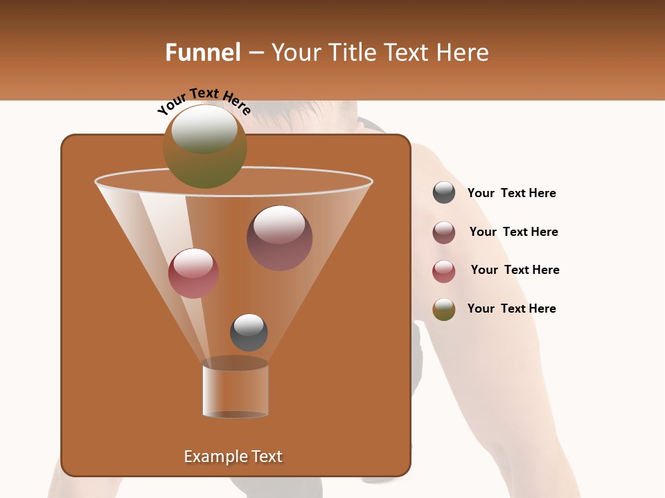 A Man Is Doing A Push Up With His Hands On His Hips PowerPoint Template