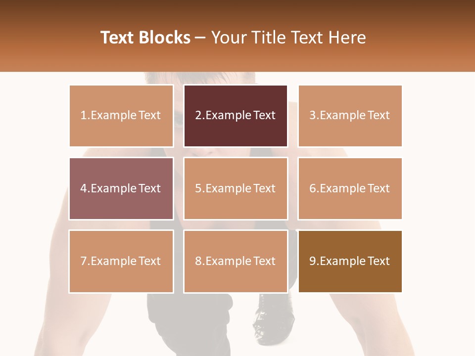 A Man Is Doing A Push Up With His Hands On His Hips PowerPoint Template