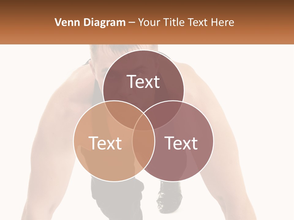 A Man Is Doing A Push Up With His Hands On His Hips PowerPoint Template