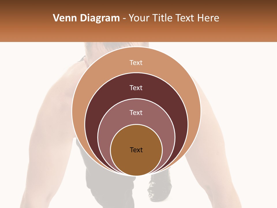A Man Is Doing A Push Up With His Hands On His Hips PowerPoint Template