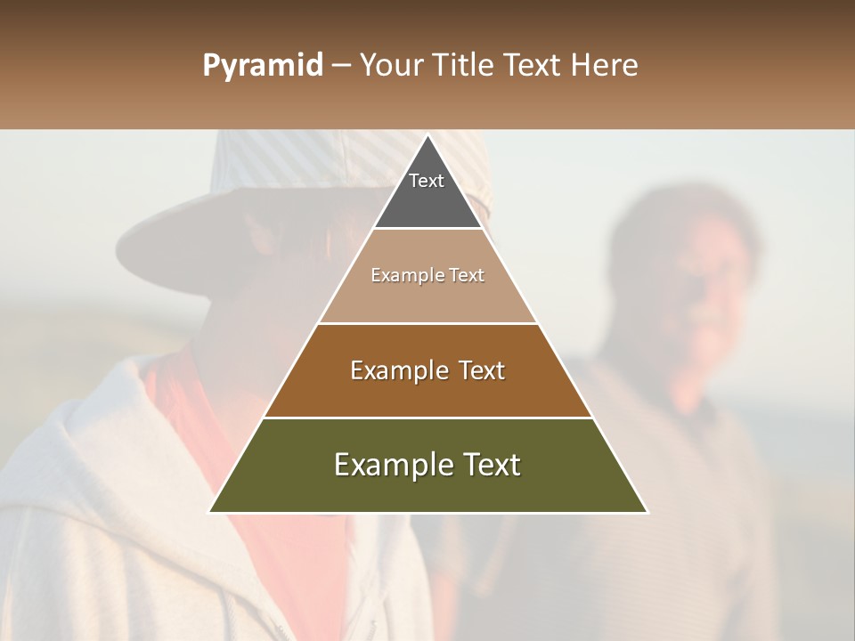 A Man And A Boy Standing Next To Each Other PowerPoint Template