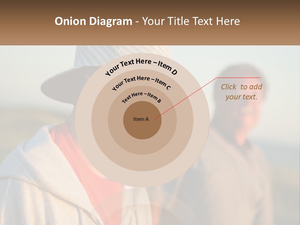 A Man And A Boy Standing Next To Each Other PowerPoint Template