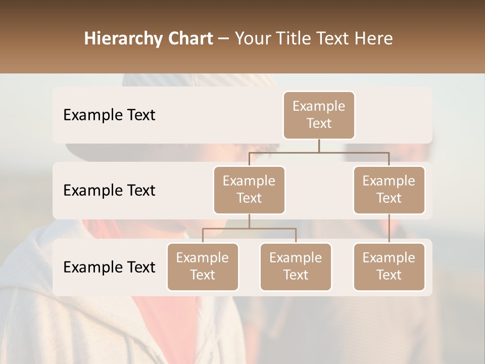 A Man And A Boy Standing Next To Each Other PowerPoint Template