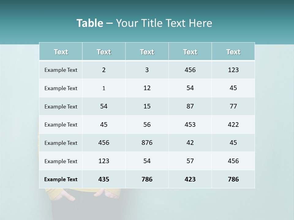 A Man Standing In Front Of A Blue Wall With His Hands In His Pockets PowerPoint Template