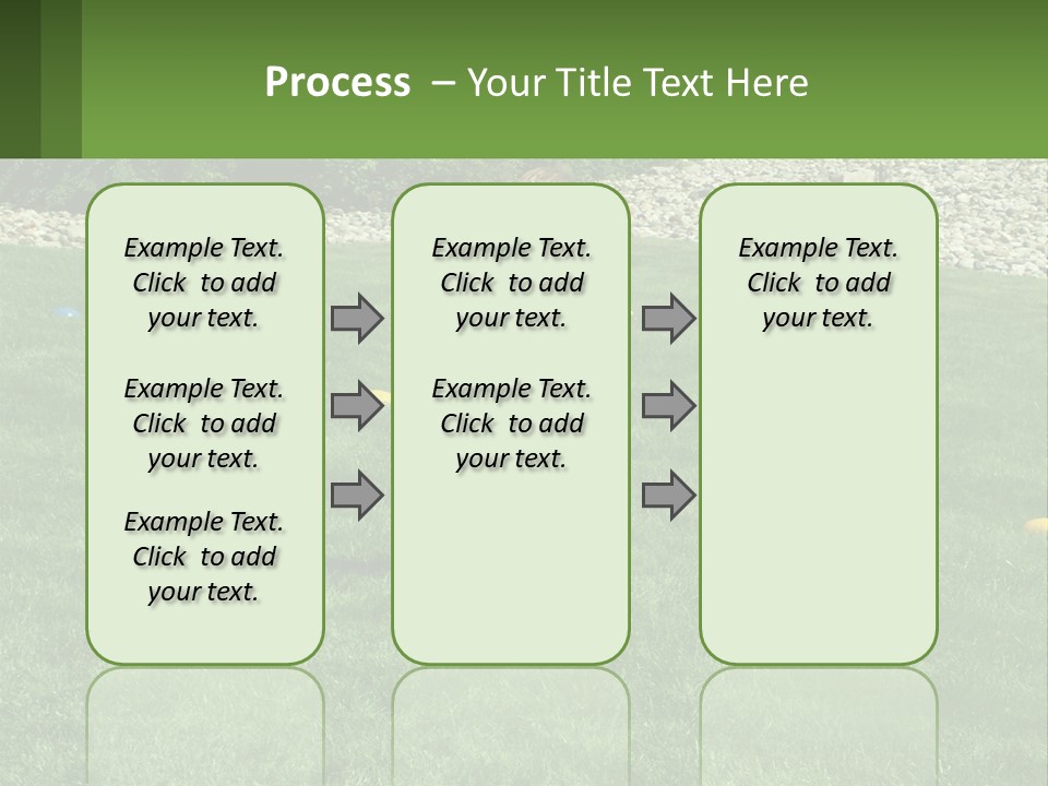 A Young Boy Standing On Top Of A Lush Green Field PowerPoint Template