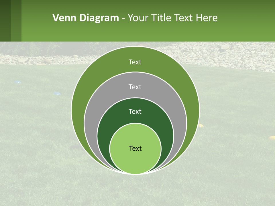 A Young Boy Standing On Top Of A Lush Green Field PowerPoint Template