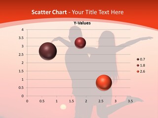 A Man And A Woman Are Standing On A Hill At Sunset PowerPoint Template