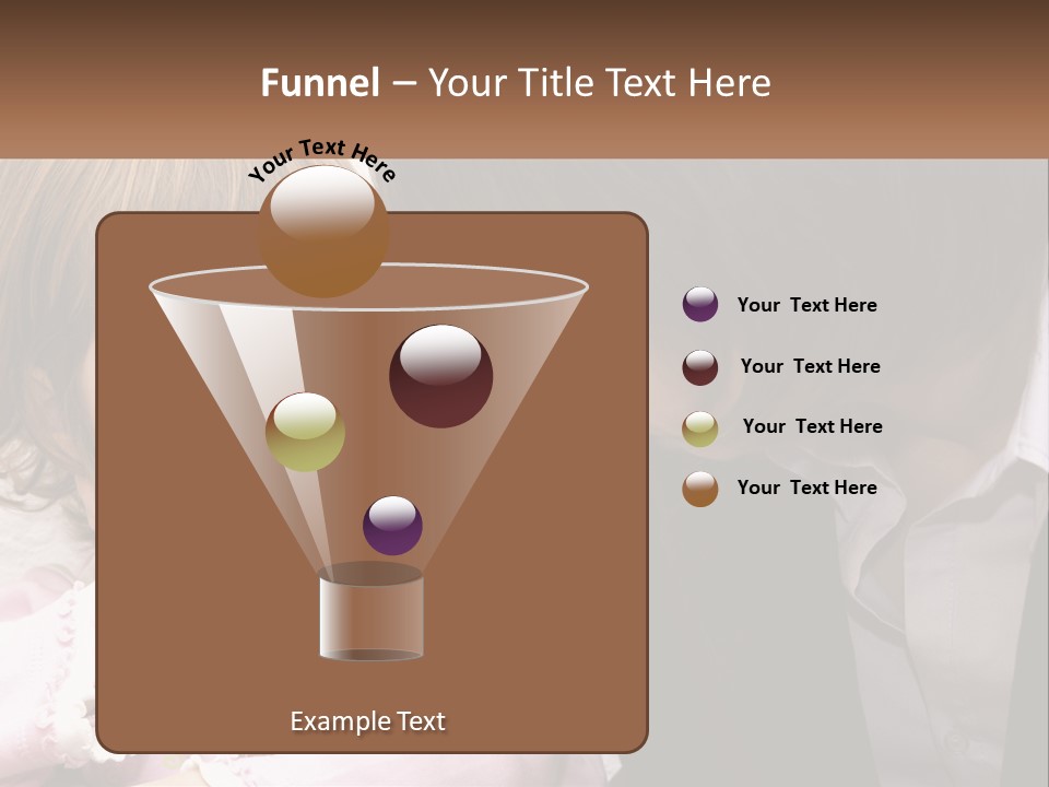 A Woman And A Little Girl Are Looking At Something PowerPoint Template