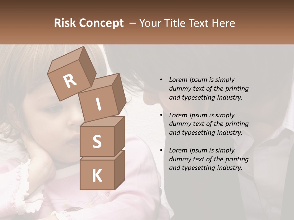 A Woman And A Little Girl Are Looking At Something PowerPoint Template