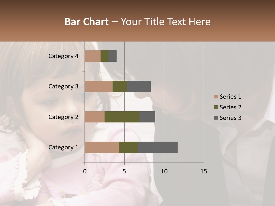 A Woman And A Little Girl Are Looking At Something PowerPoint Template